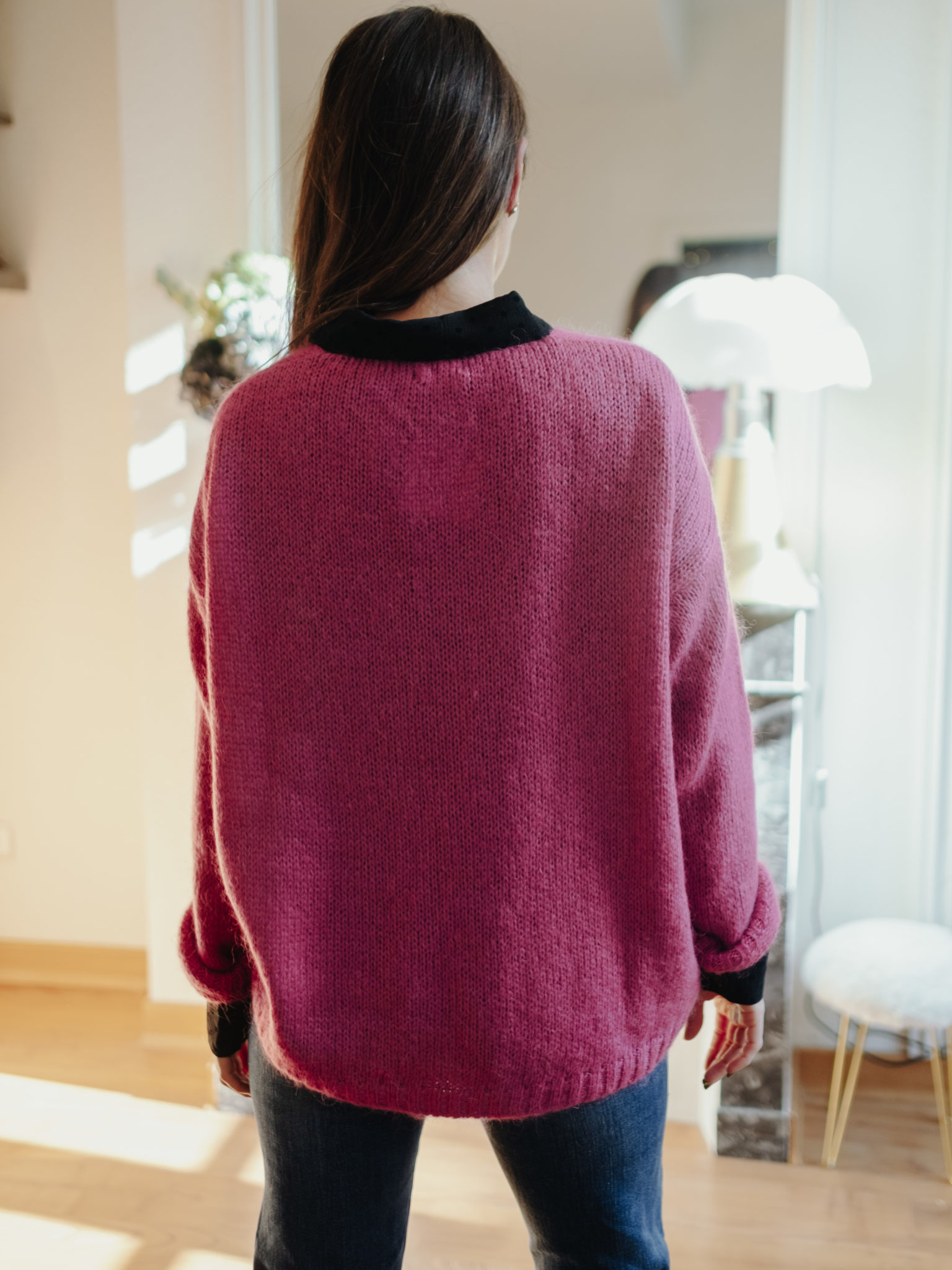 Pull GUSTAVE Framboise – Image 3