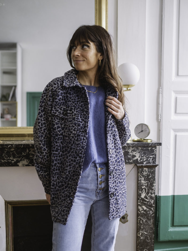 Gilet FOLK Bleu Jean – Image 4