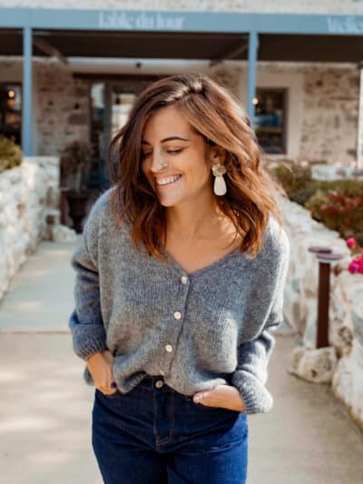 Gilet FOLK Gris