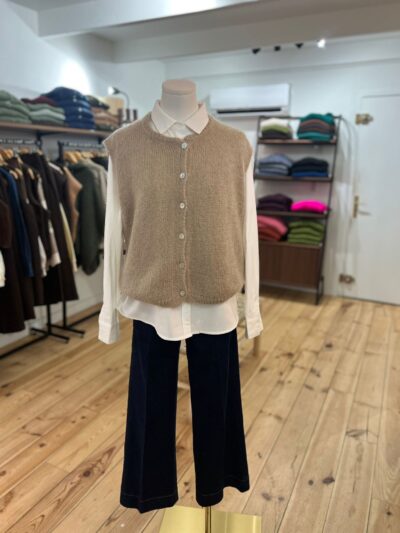 GILET ZOÉ BEIGE