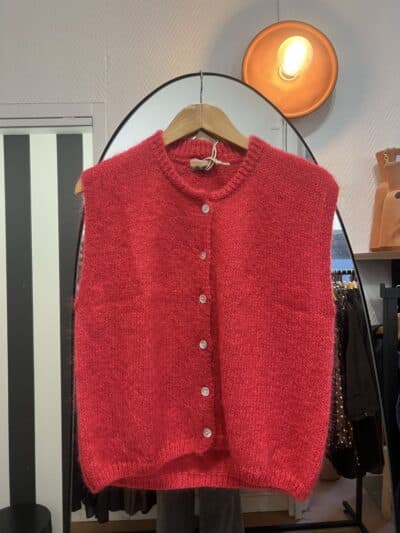 GILET ZOÉ CORAIL